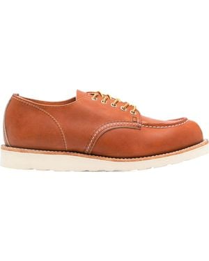 Red Wing Shop Moc Oxford Shoes - Orange