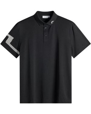 J.Lindeberg Short-Sleeved Polo Shirt - Black