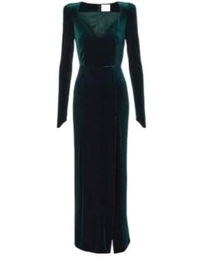 Galvan London Vanitas Velvet Gown - Black