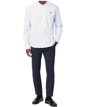 Pt Pantaloni Pt Torino Dieci Straight-Leg Trousers - White