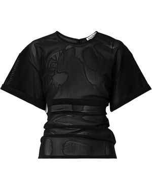 Acne Studios Mesh T-Shirt - Black