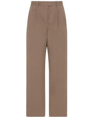 The Row Alfidis Pants - Brown