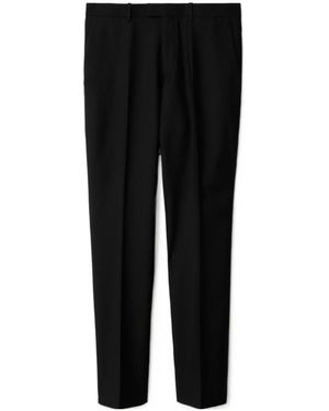 Burberry Wool Tailored Trousers - Black