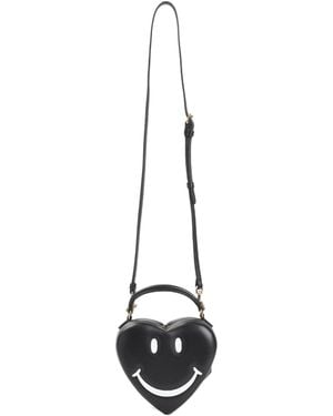 Moschino Heart-Shape Shoulder Bag - White