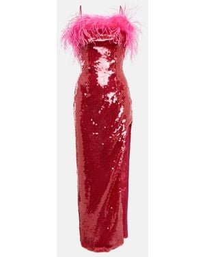 GIUSEPPE DI MORABITO Sleeveless Dress - Red