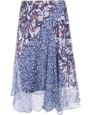 Dries Van Noten Sibanna Skirt - Blue