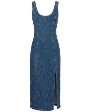 Rag & Bone Athena Denim Dress - Blue