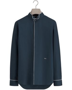 Dior Shirt With Embroidery - Blue