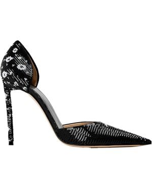 Tom Ford Sequin D'Orsay Stiletto Pumps - Black