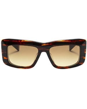 Balmain Logo Sunglasses - Metallic