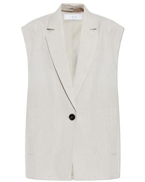IRO Sleeveless Vest - White