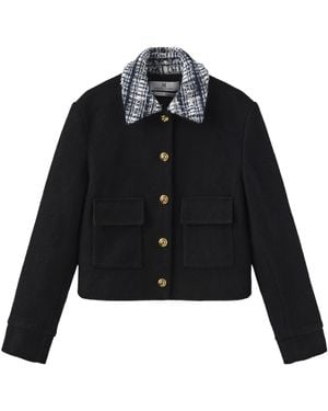 Marissa Chiara Long-Sleeved Casual Jacket - Black