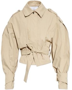 IRO Long-Sleeved Casual Jacket - Natural