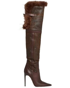 DSquared² Canadian Heeled Boots - Brown