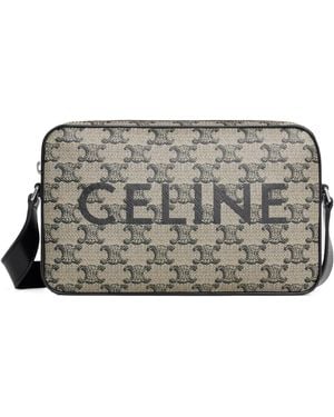 Celine Medium Messenger Bag - Gray
