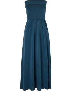 Eres Oda Strapless Maxi Dress - Blue