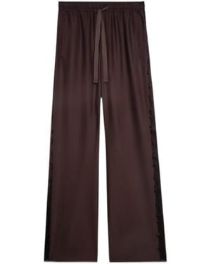 Zadig & Voltaire Drawstring Casual Pants - Brown