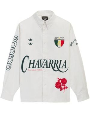 adidas Originals Chavarria Button Up Shirt - White