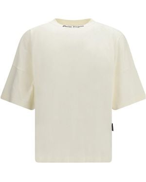 Palm Angels Short-Sleeved T-Shirt - White