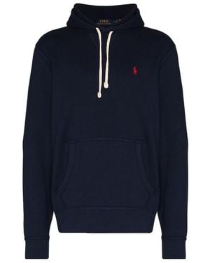 Polo Ralph Lauren The Rl Fleece Hoodie - Blue