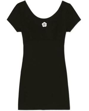 KENZO Boke Flower Mini Dress - Black