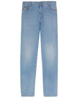 Ermanno Scervino Faded Skinny Jeans - Blue