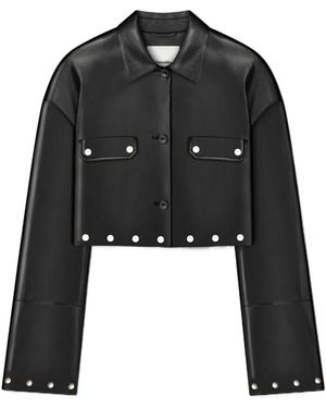 Nanushka Kassie Studded Shirt - Black
