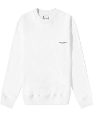 WOOYOUNGMI Logo Jumper - White