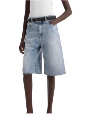 Rohe Belt-Loops Shorts - Blue