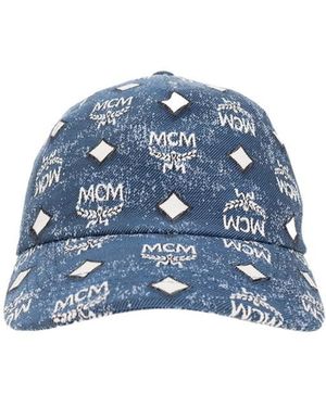 MCM Logo Hat - Blue