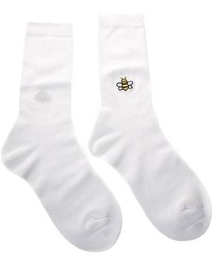 Dior Knitted Socks - White