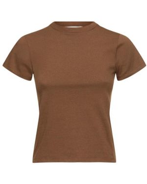 The Row Short-Sleeved T-Shirt - Brown