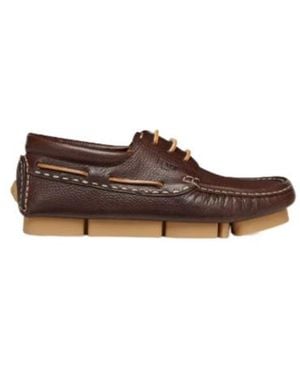 Fendi Deck Lace-Up Trainers - Brown