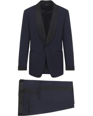 Tom Ford Shelton Evening Suit - Blue