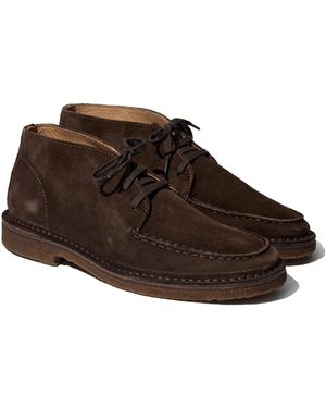 Drake's Lace-Up Boots - Brown