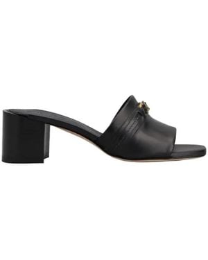 Tod's Open-Toe High-Heeled Sandals - Black
