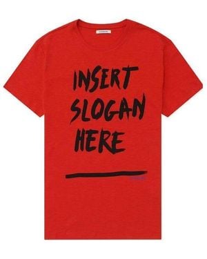 Iceberg Round-Necked Logo T-Shirt - Red