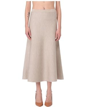 Gabriela Hearst Elastic Waist Skirt - Grey