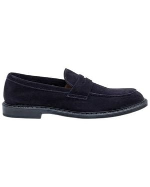 Doucal's Penny Slip-On Loafers - Blue