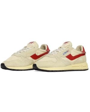 Autry Reelwind Low-Top Trainers - Natural