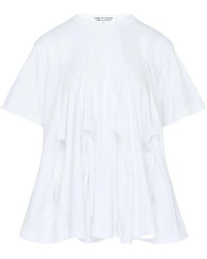 Comme des Garçons Short-Sleeved Top - White