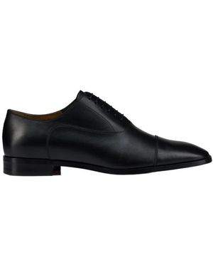 Christian Louboutin Greggory Lace-Up Shoes - Black