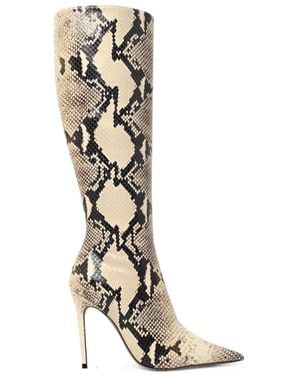 Paris Texas 'Vera 105' Natural Leather Boots - White