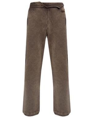 DIESEL Wide-Leg Joggers - Grey
