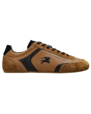Burberry Lace-Up Sneakers - Brown