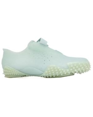 PUMA Round Toe Studded Trainers - Green
