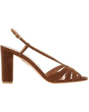 Aquazzura Aimée Strappy Sandals - Brown
