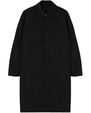 Dries Van Noten Single-Breasted Trench Coat - Black