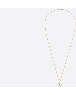 Dior Medium Rose Des Vents Medallion - Black