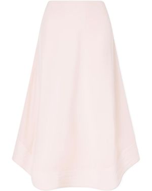 Stella McCartney Silk-Crepe Midi Skirt - Pink